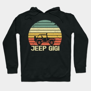 Jeep Gigi Vintage Jeep Hoodie